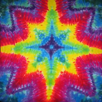 Tie Dyed Mandala Tapestry 27