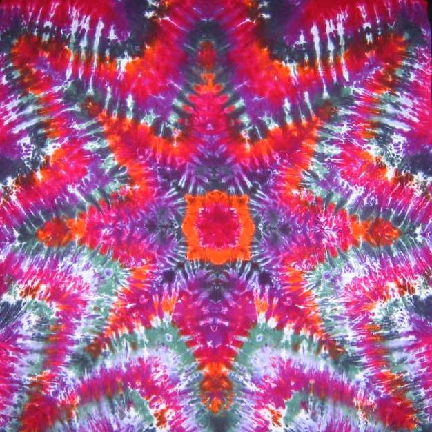 Tie Dyed Mandala Tapestry 31