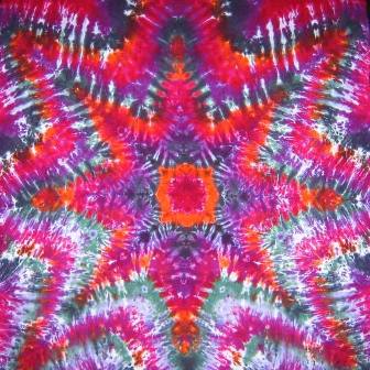 Tie Dyed Mandala Tapestry 31